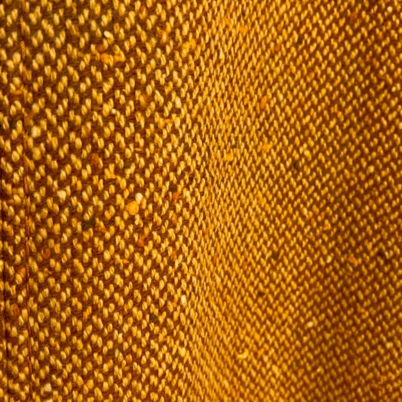 Vintage Mustard Yellow Cape - Picture 5 of 7